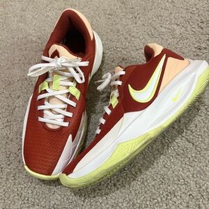 Nike Precision VI Rugged Orange/Lemon Twist Basketball Shoes 6.5